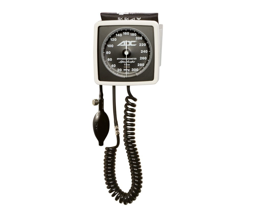 DIAGNOSTIX Wall Aneroid Adult, Black, LF (750W-11ABK)