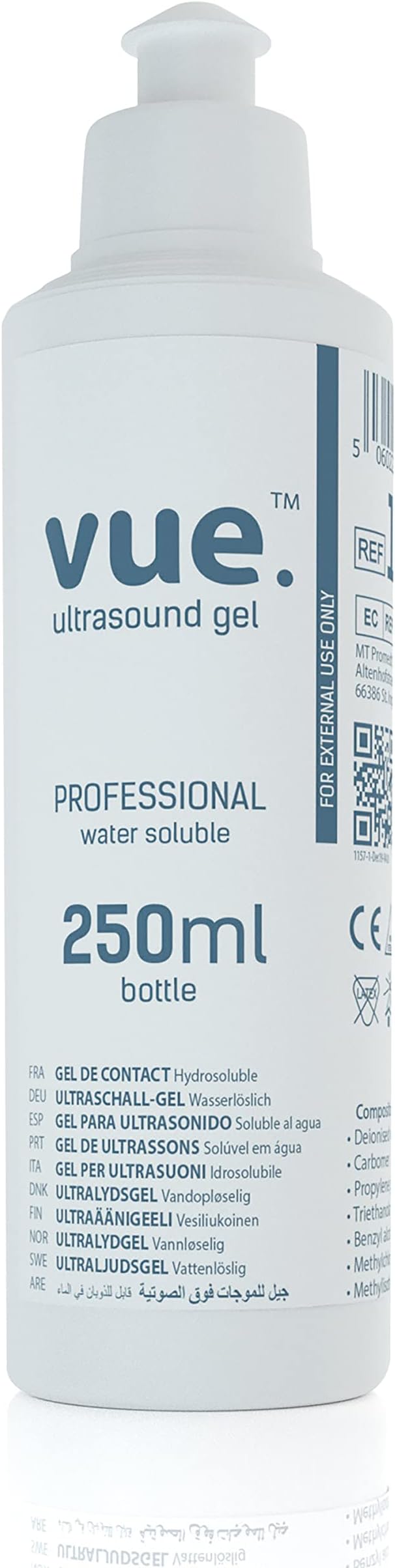 Vue Ultrasound Gel 250ml