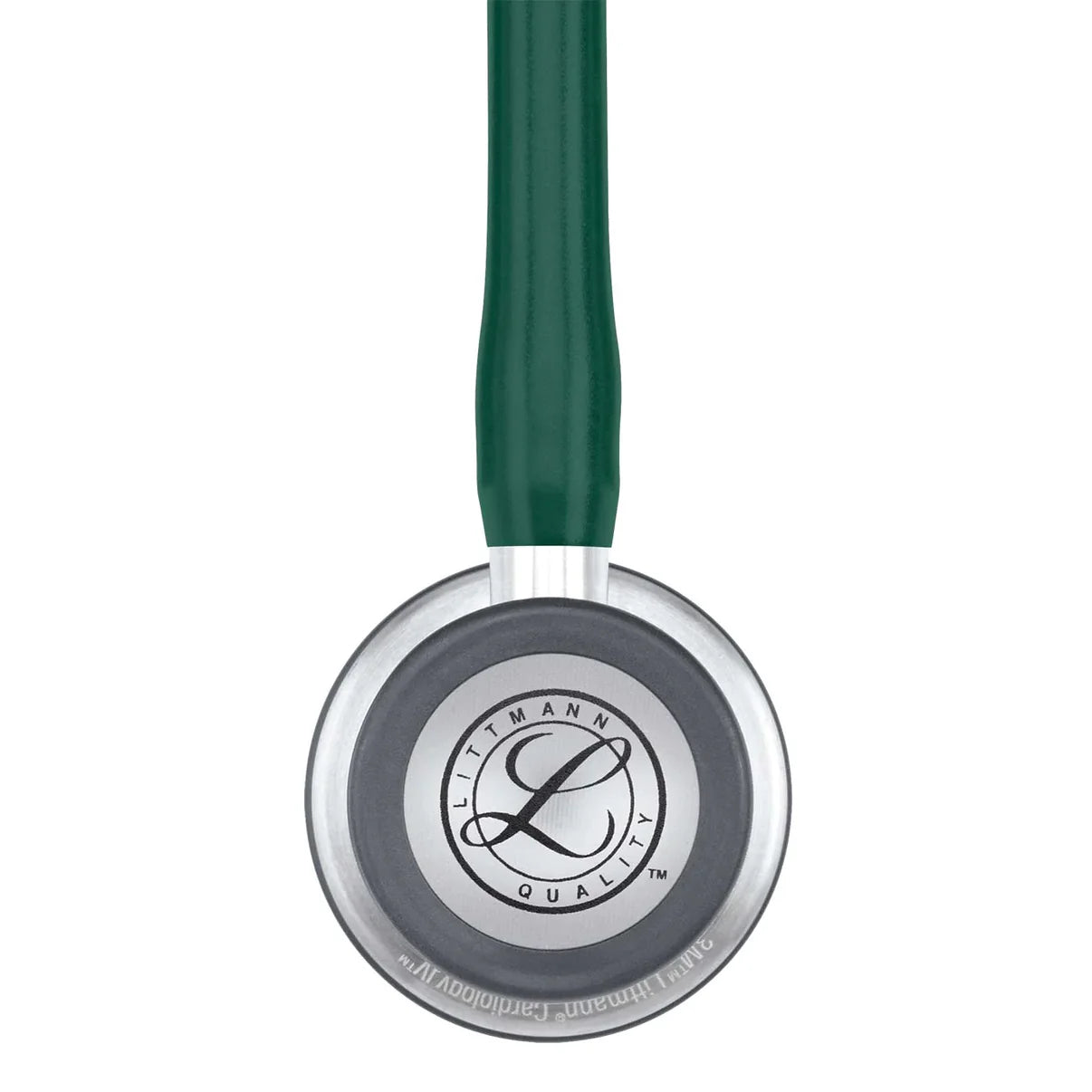 3M Littmann® Cardiology IV Diagnostic Stethoscope, Standard-Finish Chestpiece, Hunter Green Tube, Stainless Stem and Headset, 27 inch, 6155