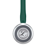 3M Littmann® Cardiology IV Diagnostic Stethoscope, Standard-Finish Chestpiece, Hunter Green Tube, Stainless Stem and Headset, 27 inch, 6155