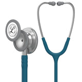 3M Littmann Classic III Stethoscope, Standard-Finish Chestpiece, Caribbean Blue Tube, 27 inch, 5623