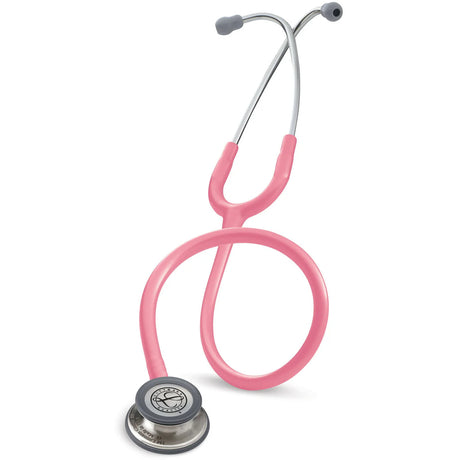 3M Littmann® Classic III Monitoring Stethoscope, Standard-Finish Chestpiece, Pearl Pink Tube, 27 inch, 5633