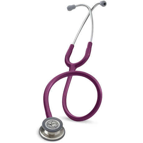 3M Littmann® Classic III Monitoring Stethoscope, Standard-Finish Chestpiece, Plum Tube, 27 inch 5831